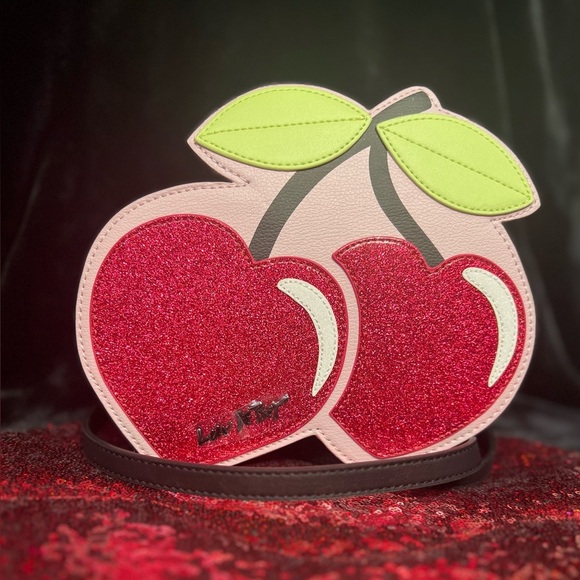 BETSEY JOHNSON, LUV BETSEY SUPER CUTE
Cherry 🍒 Glitter Crossbody Bag (NWT) - Picture 9 of 17